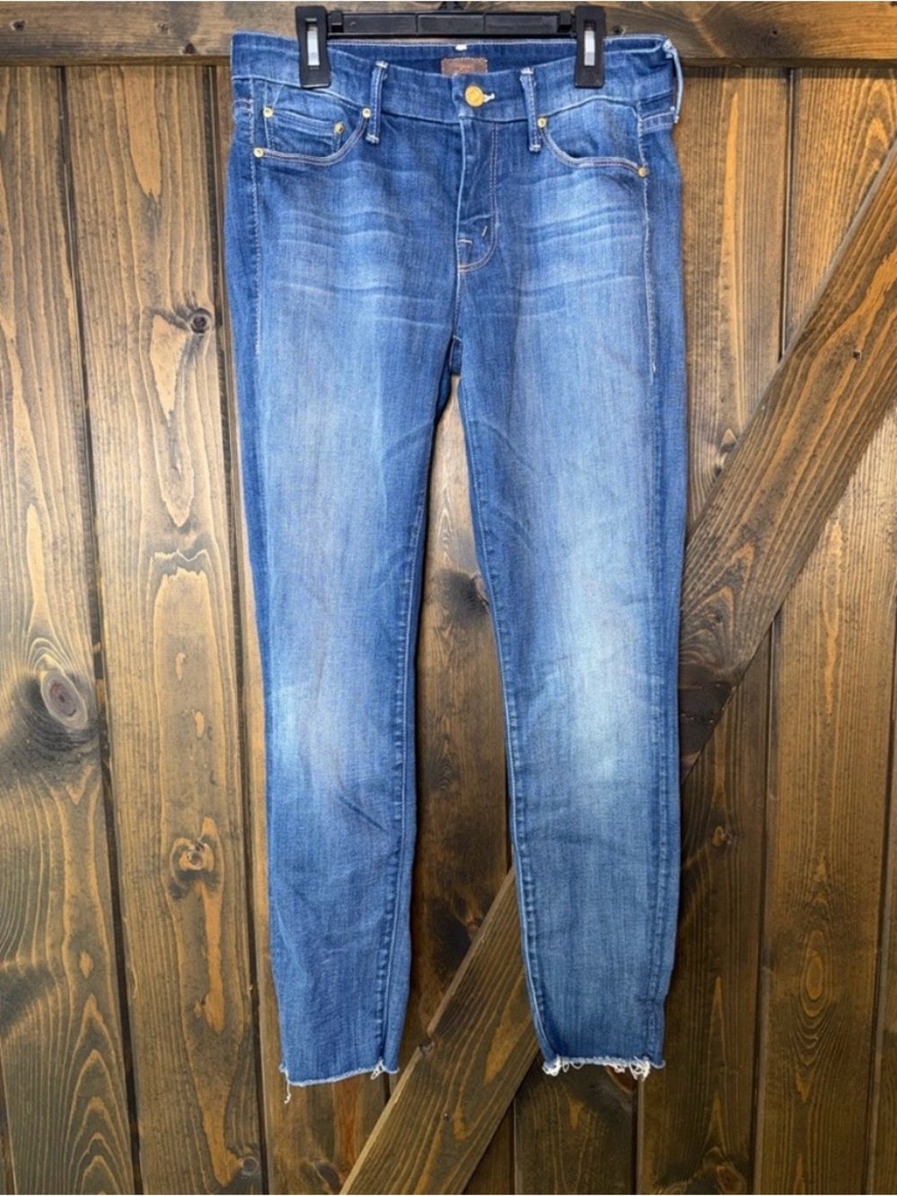 MOTHER Distressed Jeans